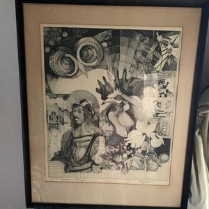 Rogalaski Original EtchingHomage to Technique